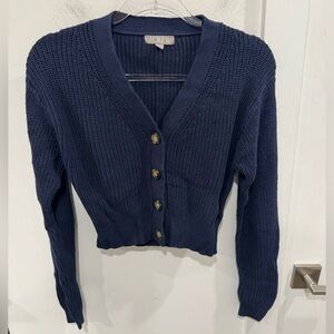 J. Crew Deep Blue Women's Cardigan